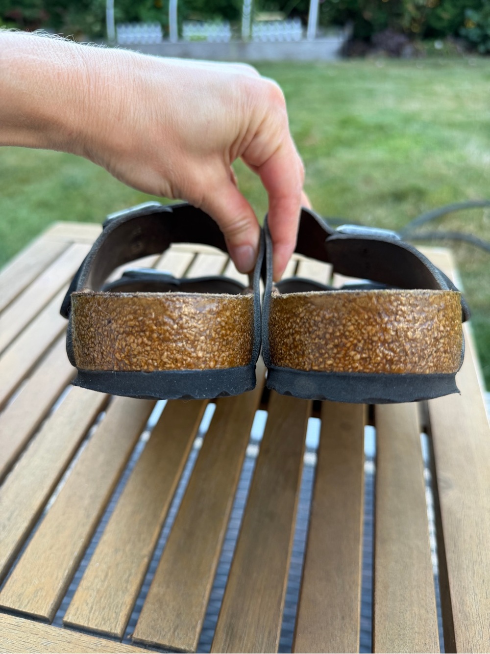 Birkenstock Arizona Soft Footbed Sandal - Brown Leather - Picture 10 of 11
